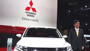 Osamu Masuko prezentuje Mitsubishi Outlandera  PHEV Concept-S 