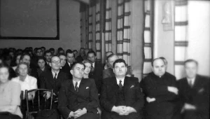 H. Sławik (w środku) i J. Antall (z lewej), źródło: Archiwum G. Łubczyka