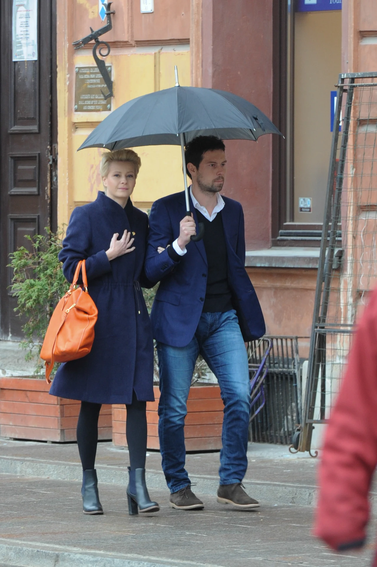 Z mężem Bartkiem Wróblewskim Z mężem Bartkiem Wróblewskim