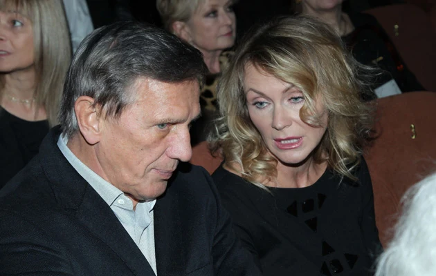 Jan Englert z żoną Beatą Jan Englert z żoną Beatą