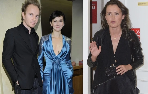 Ilona z Jackiem i Olga Frycz