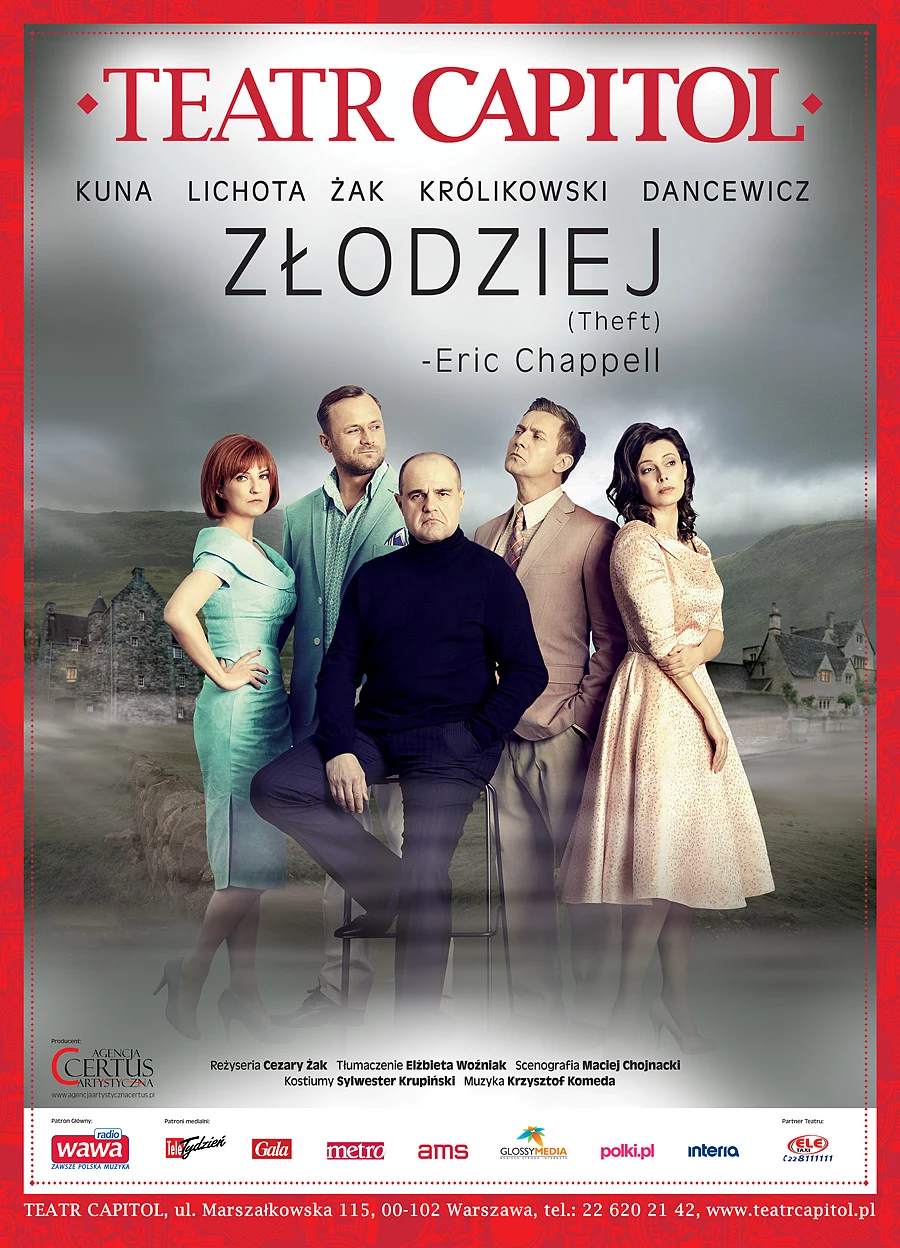 Na "Złodzieja" zapraszamy do Teatru Capitol! Na "Złodzieja" zapraszamy do Teatru Capitol!