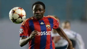 Piłkarz CSKA Moskwa Ahmed Musa 