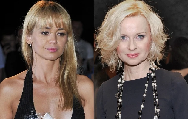 Śp. Anna Przybylska i Jolanta Pieńkowska