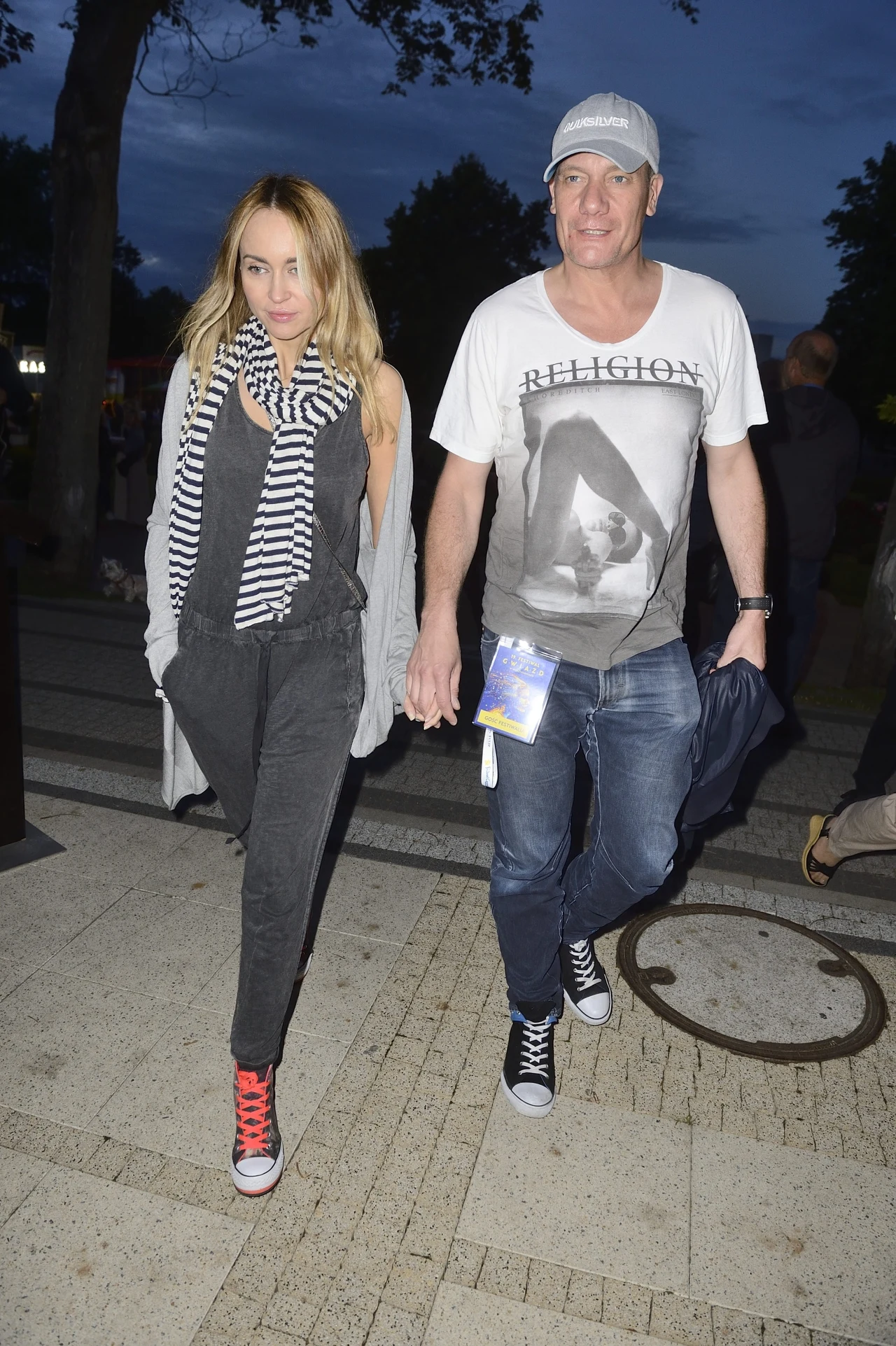 Piotr Zelt jest szczęśliwy z Katarzyną Krawczyk Piotr Zelt jest szczęśliwy z Katarzyną Krawczyk