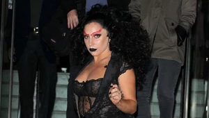 Lady Gaga w kreacji jak z filmu grozy