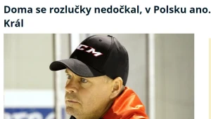 Hokej.cz: W domu się pożegnania Richard Kral nie doczekał, ale w Polsce tak.
