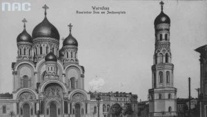 Symbol zniewolenia Warszawy pod zaborem rosyjskim. Prawosławny sobór Aleksandra Newskiego na pl. Saskim