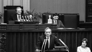 12 września 1989 roku Sejm powołał rząd Tadeusza Mazowieckiego fot. Krzysztof Wójcik