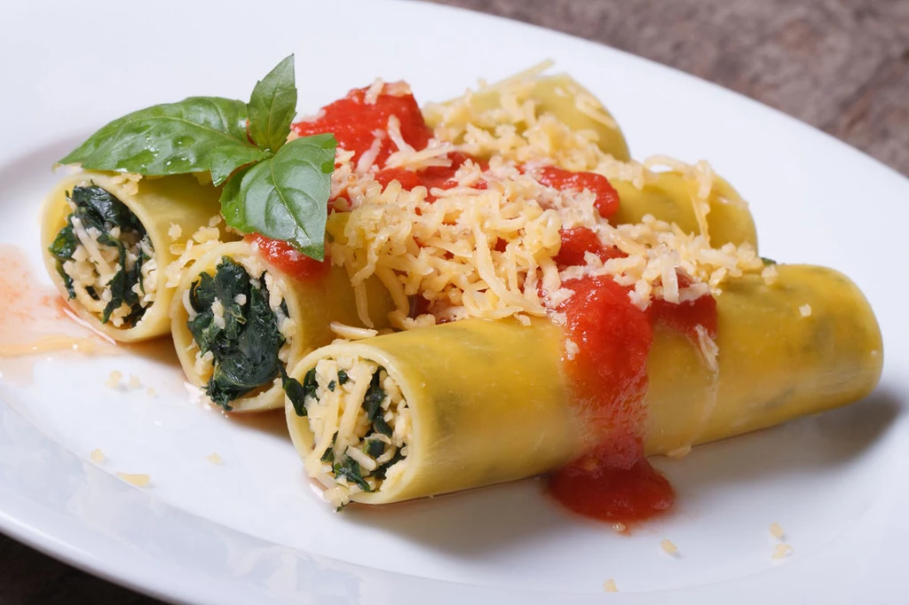 Cannelloni w sosie śmietanowym