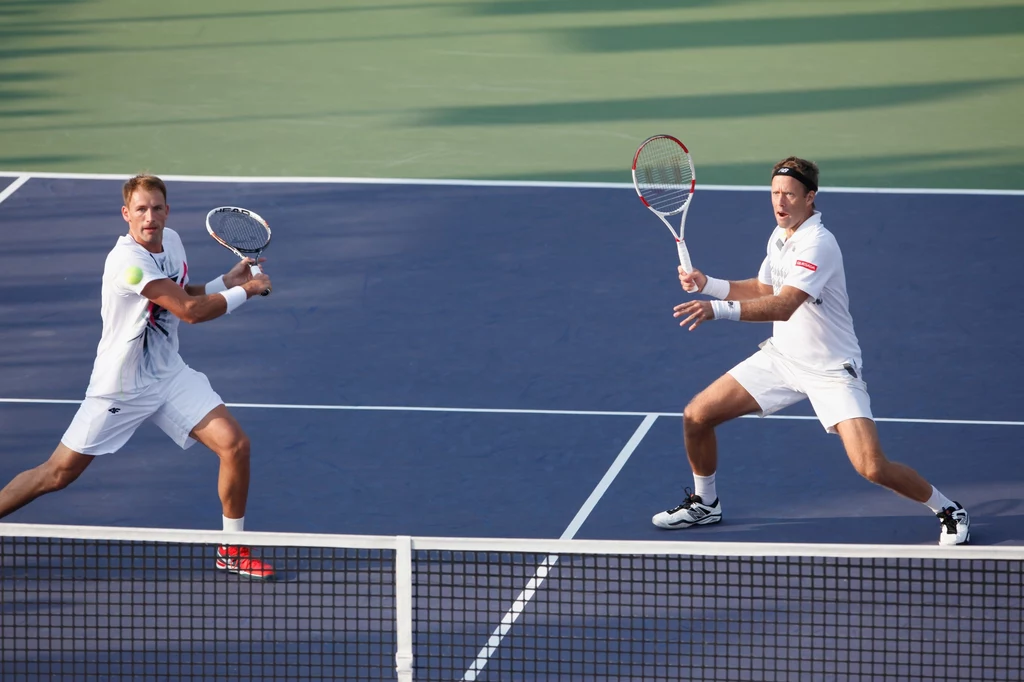 Łukasz Kubot (z lewej) i Robert Lindstedt