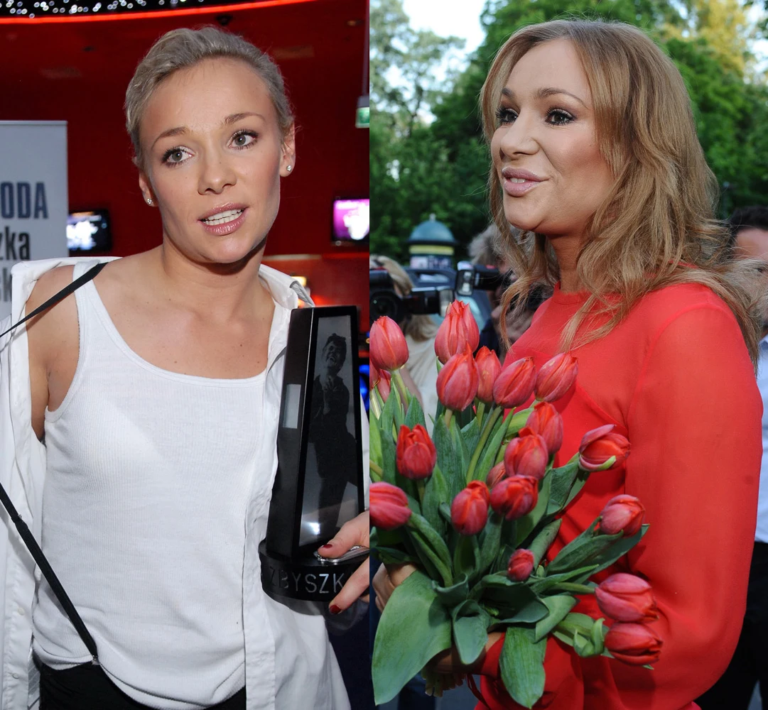 Sonia Bohosiewicz przed i po "metamorfozie"