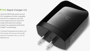 HTC Rapid Charger 2.0 naładuje smartfona 40 proc. szybciej