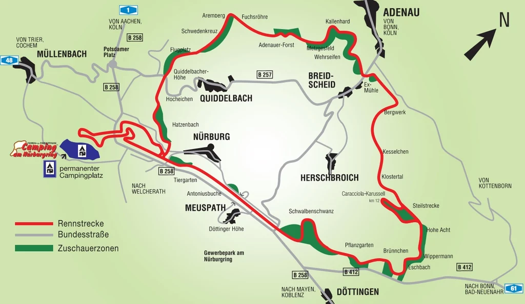 Północna Pętla toru Nurburgring to miejsce jedyne w swoim rodzaju