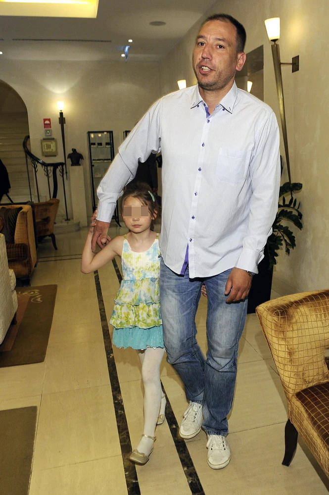 Jacek Olszewski z córką Lilianną Jacek Olszewski z córką Lilianną