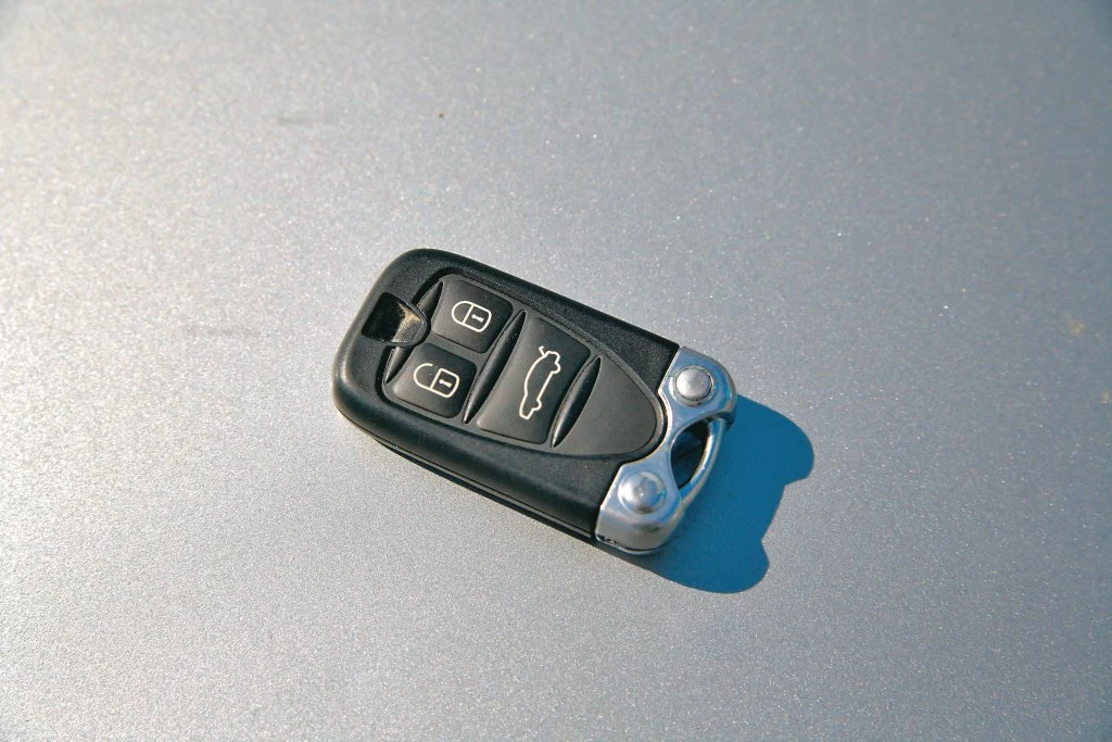 Już po pięciu latach kluczyk wygląda na mocno zużyty.