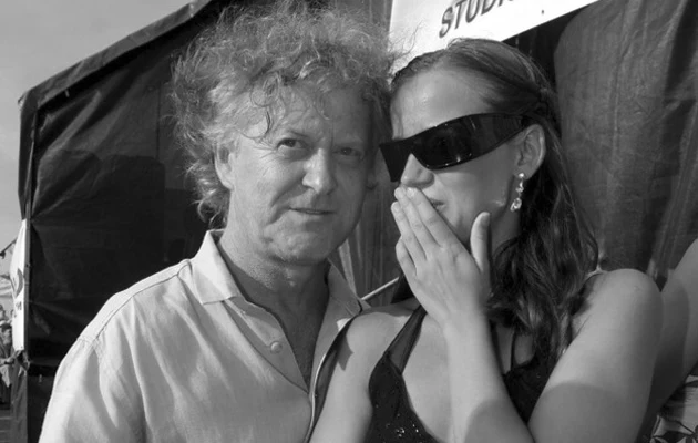 Radosław Piwowarski z Anną Przybylską Radosław Piwowarski z Anną Przybylską