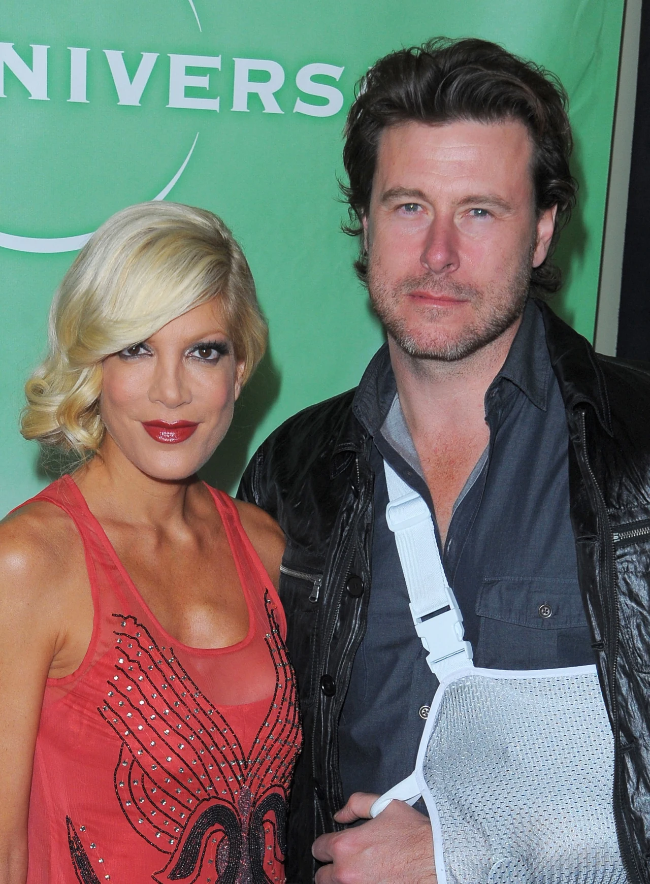 Tori Spelling z mężem