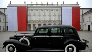 Odrestaurowany cadillac Marszałka Piłsudskiego