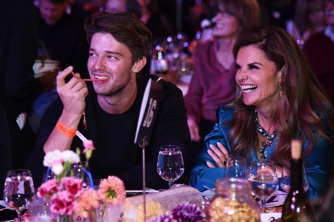 Patrick Schwarzenegger z mamą