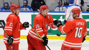 "Biało-czerwoni" cieszą się z bramki podczas meczu z Włochami