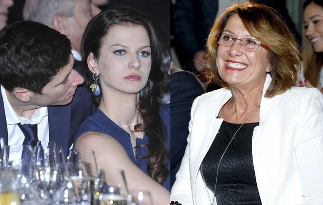 Robert z Anią i teściowa