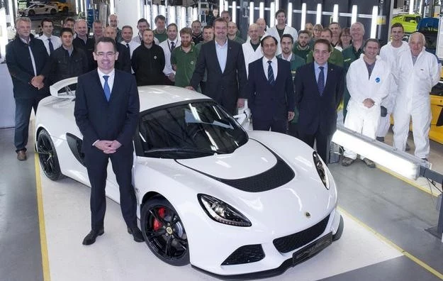 1000. egzemplarz Lotusa Exige S