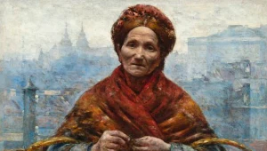 "Pomarańczarka" - obraz Aleksandra Gierymskiego