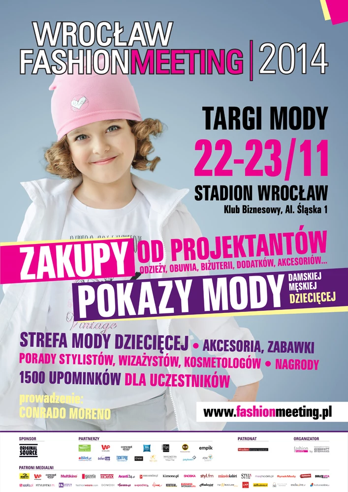 Zapraszamy do strefy mody dziecięcej "KIDS Fashion" podczas Wrocław Fashion Meeting