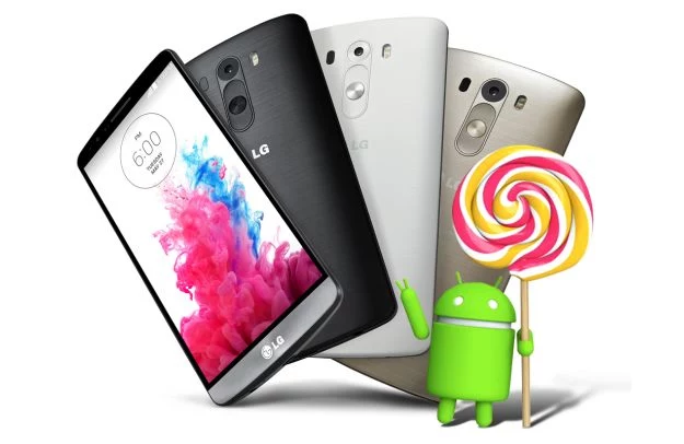 LG G3 z aktualizacją do Androida 5.0