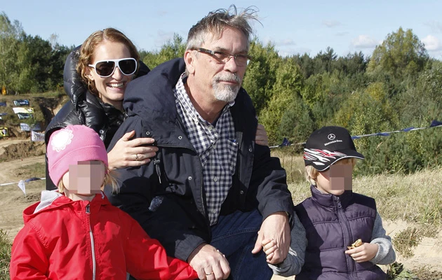 Jacek Żakowski z rodziną Jacek Żakowski z rodziną