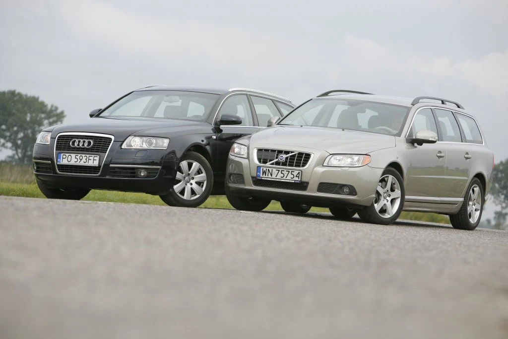 Używane: Audi A6 C6 (2004-2011) vs Volvo V70 (2007-) Używane: Audi A6 C6 (2004-2011) vs Volvo V70 (2007-)