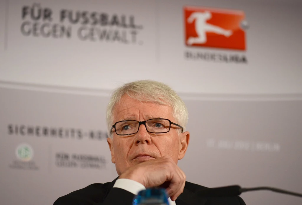 Reinhard Rauball, prezydent Niemieckiej Ligi Piłkarskiej 