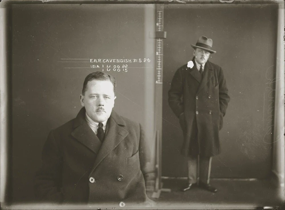 E.A.R Cavendish aresztowany w 1926 roku