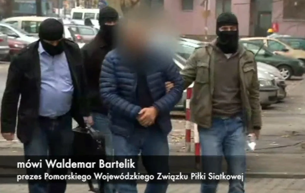 Mirosław P. doprowadzony do prokuratury przez Centralne Biuro Antykorupcyjne.