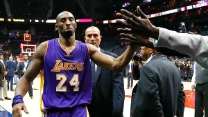 Kobe Bryant po meczu z Atlanta Hawks