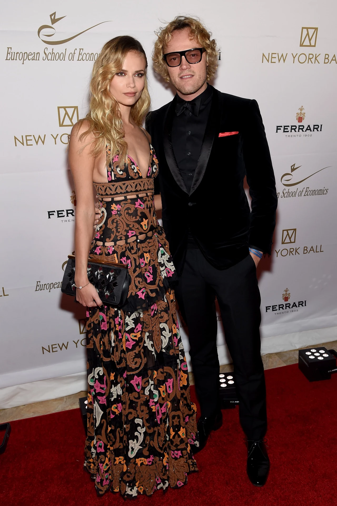 Natasha Poly i projektant Peter Dundas Natasha Poly i projektant Peter Dundas