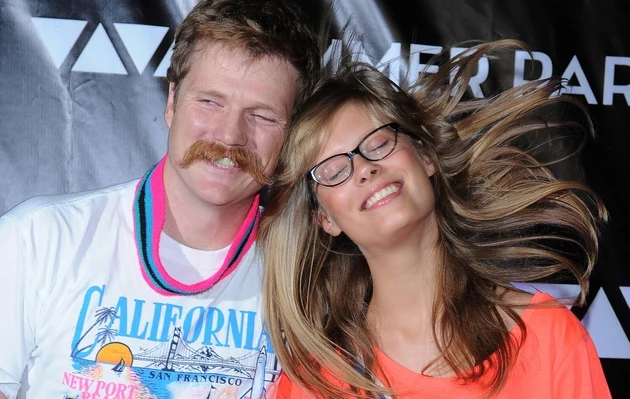 Julia Pietrucha z mężem Julia Pietrucha z mężem