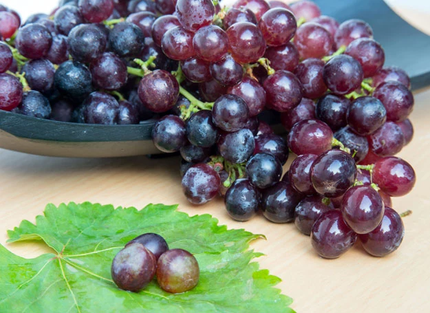 Składniki zawarte w winogronach chronią przed chorobami cywilizacyjnymi. 