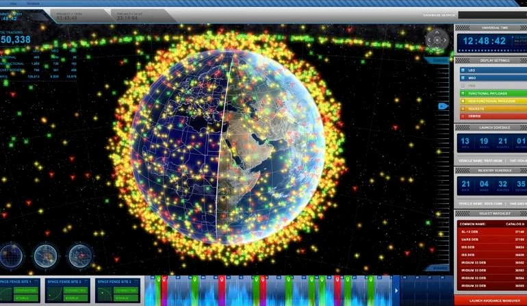 System Space Fence może śledzić nawet 20000 kosmicznych obiektów w tym śmieci – fot. Lockheed Martin 