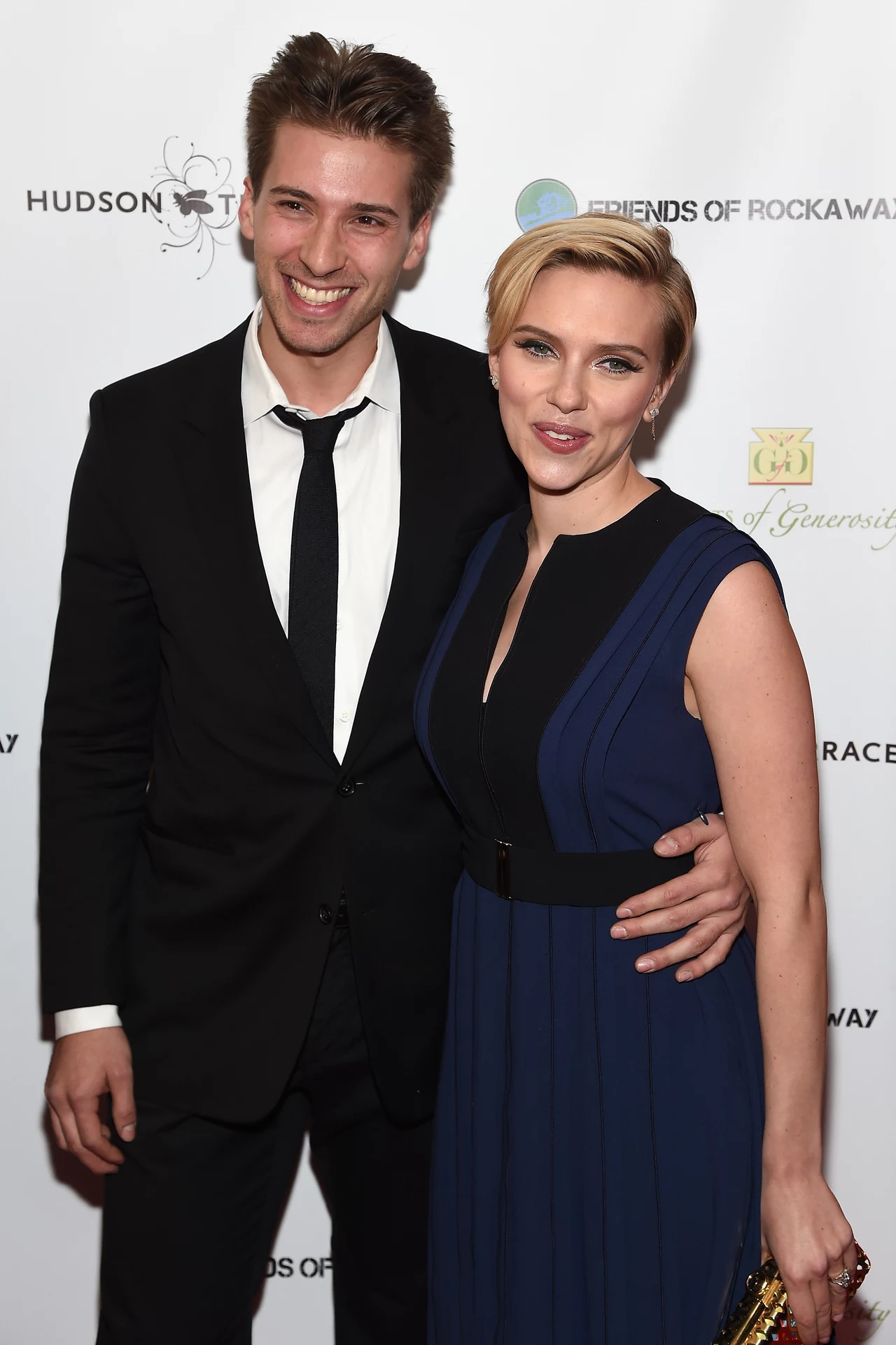 Scarlett Johansson z bratem Scarlett Johansson z bratem