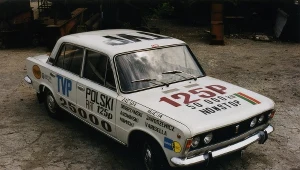 Samochód polski fiat 125p, na którym w 1973 r. przeprowadzono udaną próbę bicia rekordu w jeździe długodystansowej. Dziś w zbiorach Muzeum Techniki w Warszawie