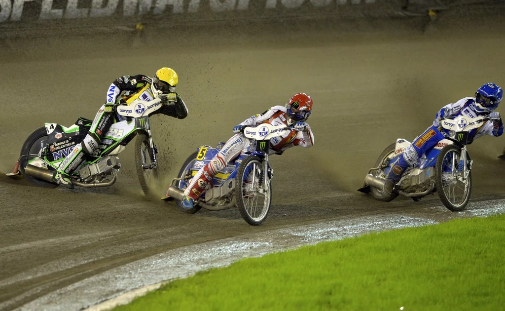 Od lewej: Ljung, Gollob i Pedersen