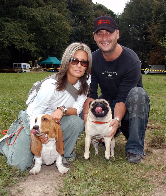 Z byłym mężem Jackiem