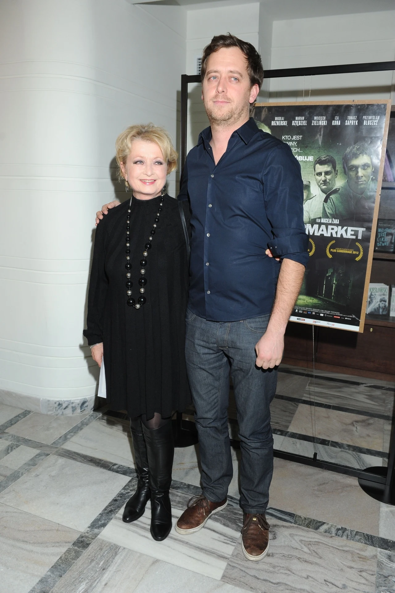 Z synem Janem Holoubkiem Z synem Janem Holoubkiem