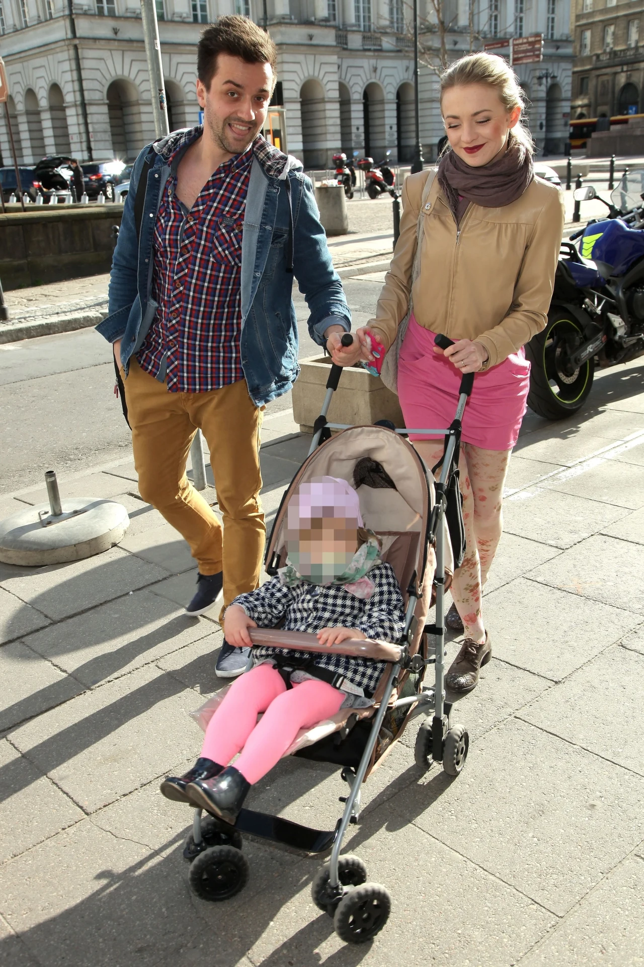 Barbara Kurdej-Szatan z mężem i córką Barbara Kurdej-Szatan z mężem i córką