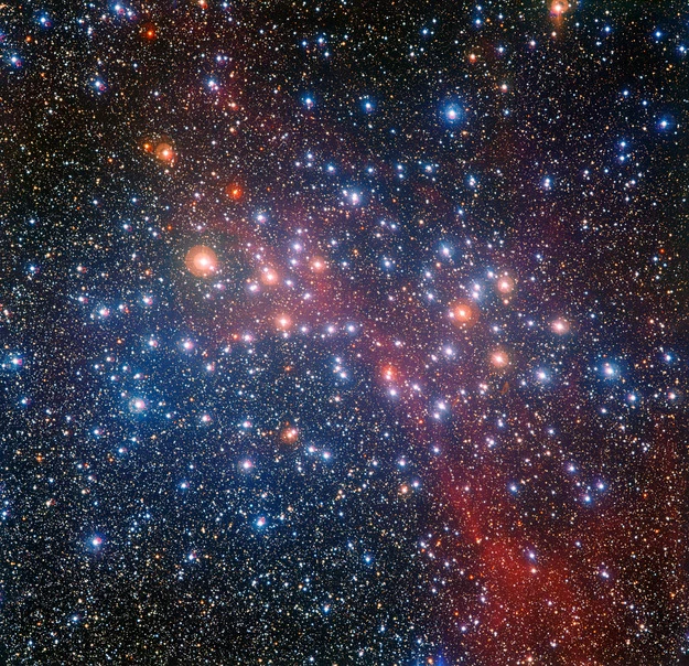 Gromada NGC 3532. Źródło: ESO/G. Beccari Gromada NGC 3532. Źródło: ESO/G. Beccari