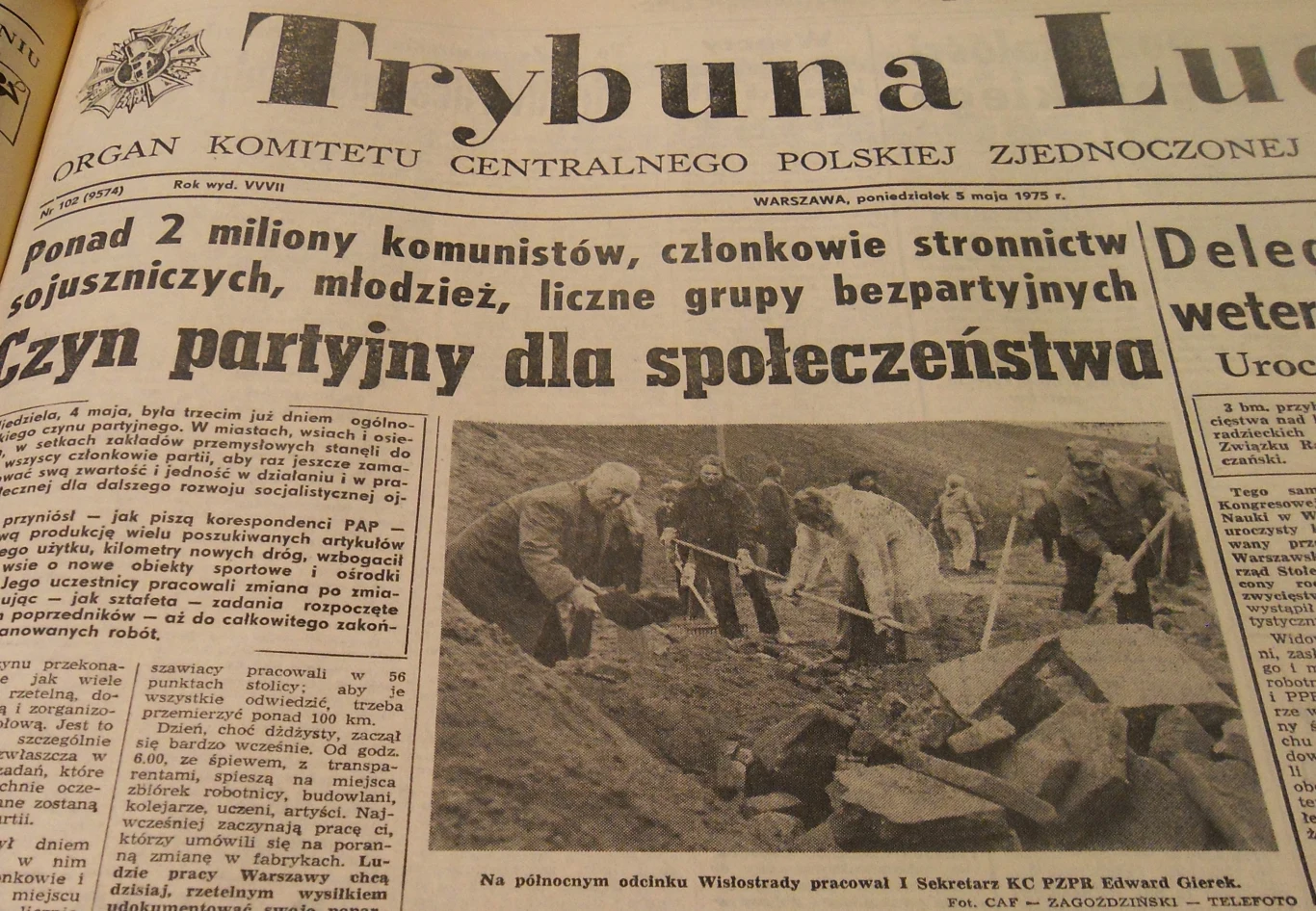 "Trybuna Ludu" nr 102