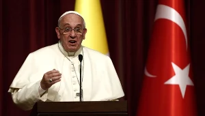 Papież Franciszek przebywa z wizytą w Turcji