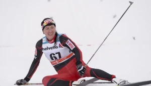 Justyna Kowalczyk podczas zawodów w Kuusamo